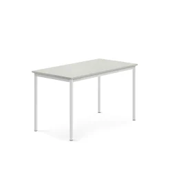 Pöytä BORÅS Korkeapainelaminaatti HPL, 1200x700x720 mm, harmaa, valkoinen