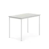 Pöytä BORÅS Korkeapainelaminaatti HPL, 1200x800x900 mm, harmaa, valkoinen