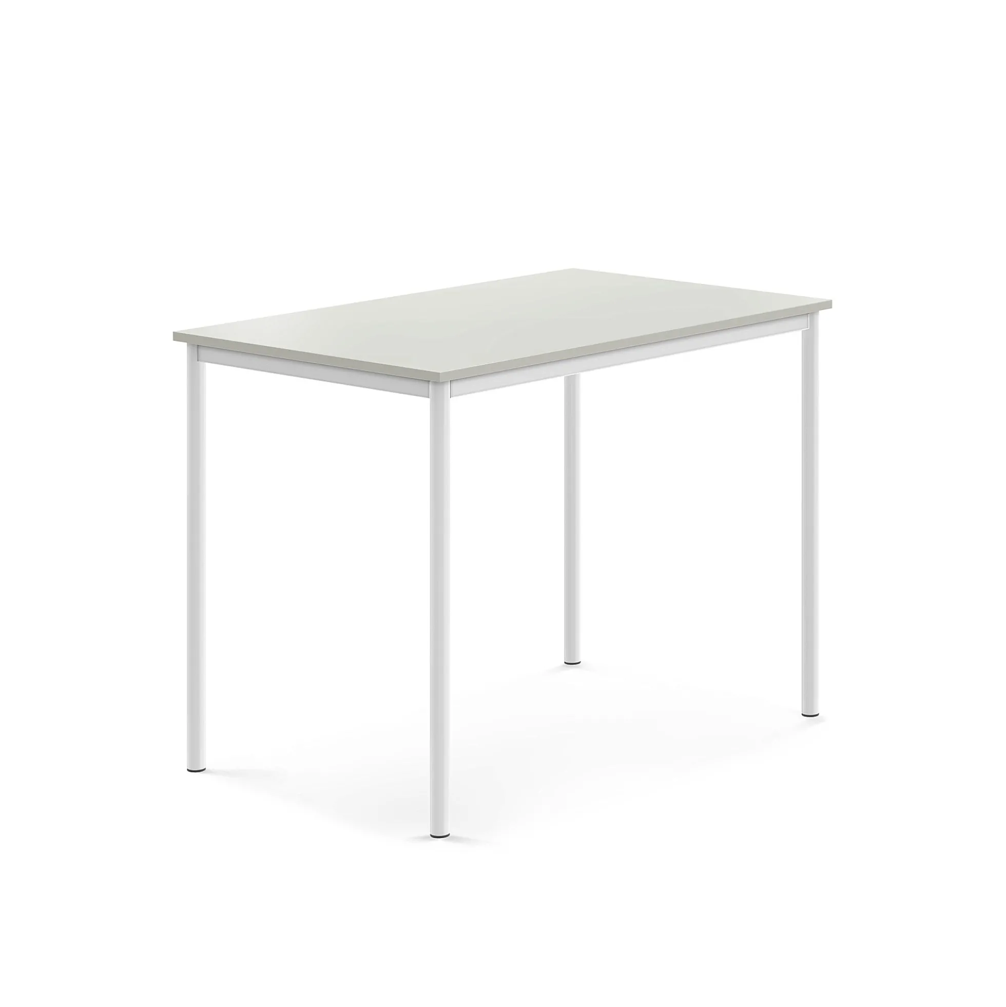 Pöytä BORÅS Korkeapainelaminaatti HPL, 1200x800x900 mm, harmaa, valkoinen