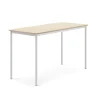 Pöytä BORÅS Korkeapainelaminaatti HPL, 1600x700x900 mm, koivu, valkoinen