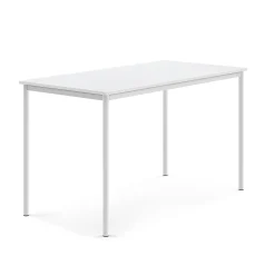 Pöytä BORÅS Korkeapainelaminaatti HPL, 1600x800x900 mm, valkoinen, valkoinen