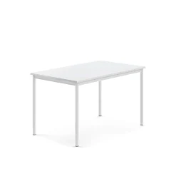 Pöytä BORÅS Korkeapainelaminaatti HPL, 1200x800x720 mm, valkoinen, valkoinen