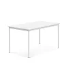 Pöytä BORÅS Korkeapainelaminaatti HPL, 1400x800x720 mm, valkoinen, valkoinen