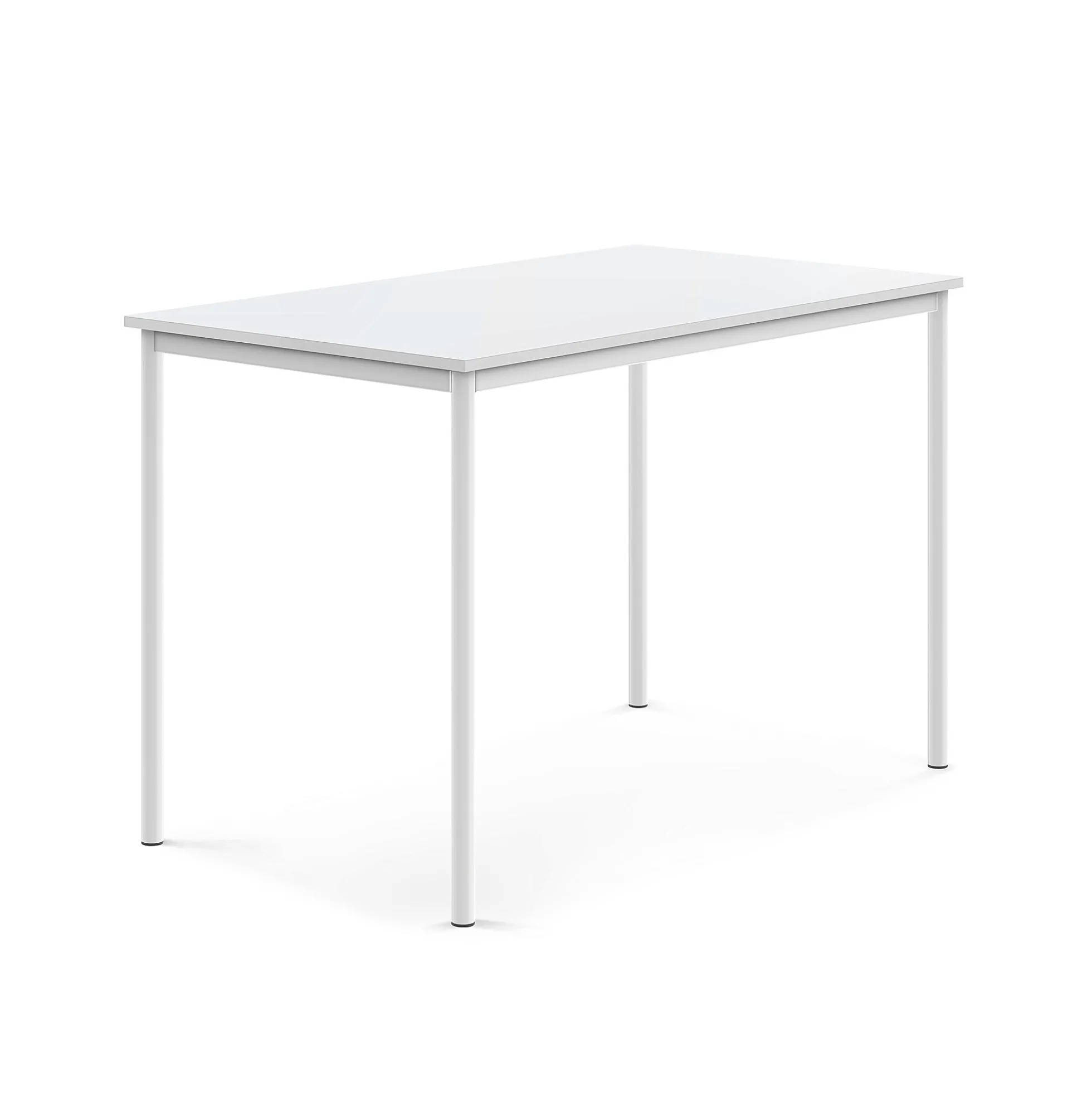 Pöytä BORÅS Korkeapainelaminaatti HPL, 1400x800x900 mm, valkoinen, valkoinen