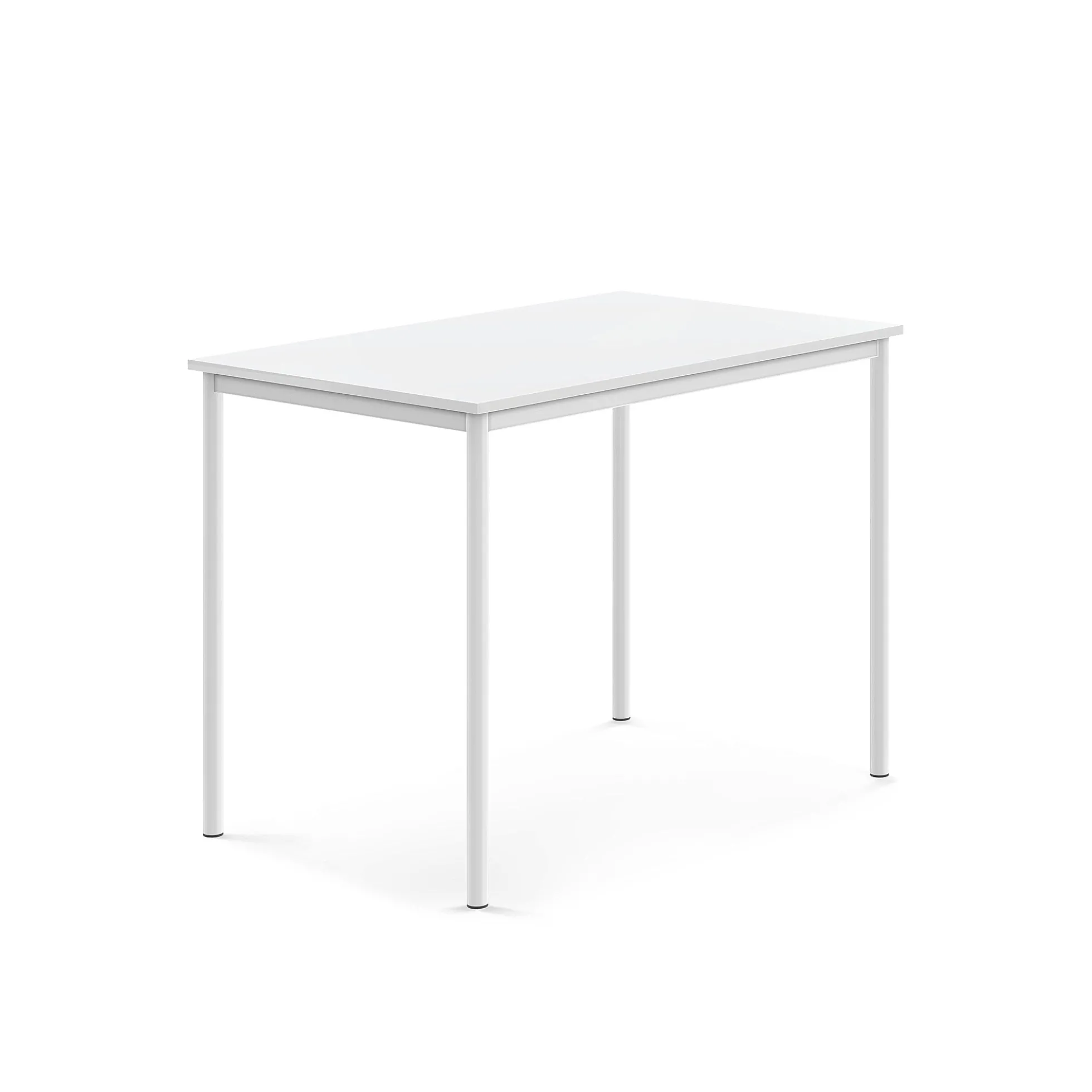 Pöytä BORÅS Korkeapainelaminaatti HPL, 1200x800x900 mm, valkoinen, valkoinen