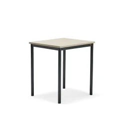 Pöytä BORÅS PLUS 700x600x760 mm, saarnilaminaatti, antrasiitinharmaa