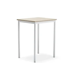 Pöytä BORÅS PLUS 700x600x900 mm, saarnilaminaatti, valkoinen