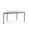 Pöytä BORÅS TRAPETS 1600x800x720 mm, koivulaminaatti, antrasiitinharmaa