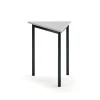 Pöytä BORÅS TRIANGEL 700x600x720 mm, harmaa laminaatti, antrasiitinharmaa