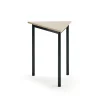 Pöytä BORÅS TRIANGEL 700x600x720 mm, koivulaminaatti, antrasiitinharmaa