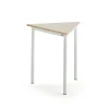 Pöytä BORÅS TRIANGEL 700x700x720 mm, koivulaminaatti, valkoinen