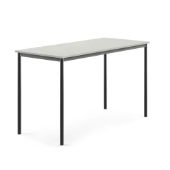 Pöytä BORÅS 1600x700x900 mm, harmaa laminaatti, antrasiitinharmaa