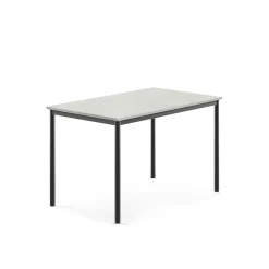 Pöytä BORÅS 1200x800x760 mm, harmaa laminaatti, antrasiitinharmaa