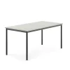 Pöytä BORÅS 1600x800x720 mm, harmaa laminaatti, antrasiitinharmaa
