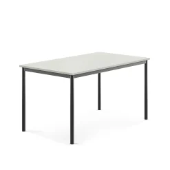 Pöytä BORÅS 1400x800x720 mm, harmaa laminaatti, antrasiitinharmaa