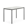 Pöytä BORÅS 1400x800x900 mm, harmaa laminaatti, antrasiitinharmaa