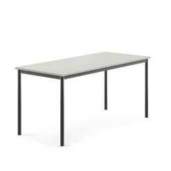 Pöytä BORÅS 1600x700x720 mm, harmaa laminaatti, antrasiitinharmaa