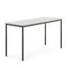 Pöytä BORÅS 1800x700x900 mm, harmaa laminaatti, antrasiitinharmaa