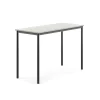 Pöytä BORÅS 1400x600x900 mm, harmaa laminaatti, antrasiitinharmaa