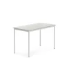 Pöytä BORÅS 1200x700x760 mm, harmaa laminaatti, valkoinen