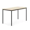 Pöytä BORÅS 1600x800x900 mm, koivulaminaatti, antrasiitinharmaa