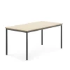 Pöytä BORÅS 1600x800x720 mm, koivulaminaatti, antrasiitinharmaa
