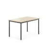 Pöytä BORÅS 1200x800x720 mm, koivulaminaatti, antrasiitinharmaa