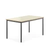 Pöytä BORÅS 1400x800x720 mm, koivulaminaatti, antrasiitinharmaa