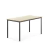 Pöytä BORÅS 1400x700x720 mm, koivulaminaatti, antrasiitinharmaa