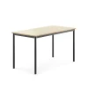 Pöytä BORÅS 1400x700x760 mm, koivulaminaatti, antrasiitinharmaa