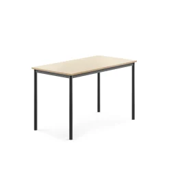Pöytä BORÅS 1200x700x760 mm, koivulaminaatti, antrasiitinharmaa