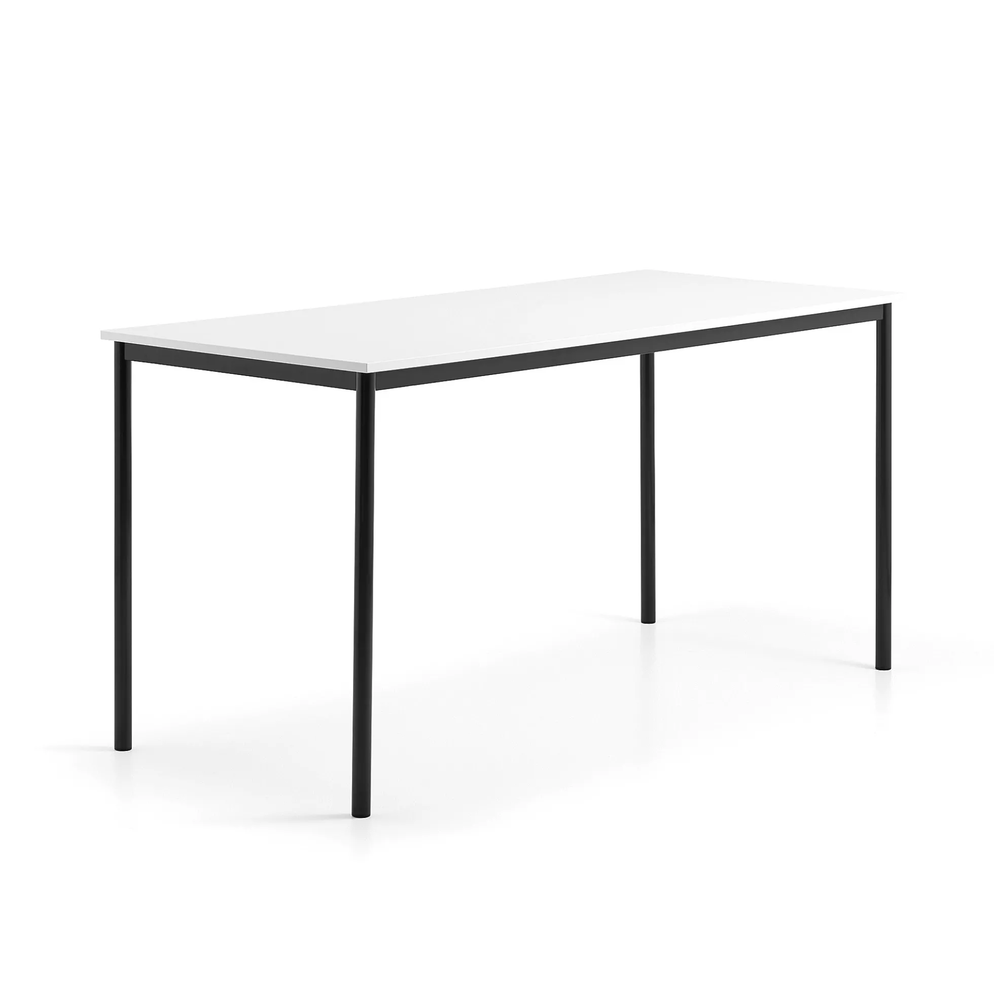 Pöytä BORÅS 1800x800x900 mm, valkotaulupöytälevy, antrasiitti