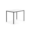 Pöytä BORÅS 1200x800x900 mm, valkotaulupöytälevy, antrasiitti