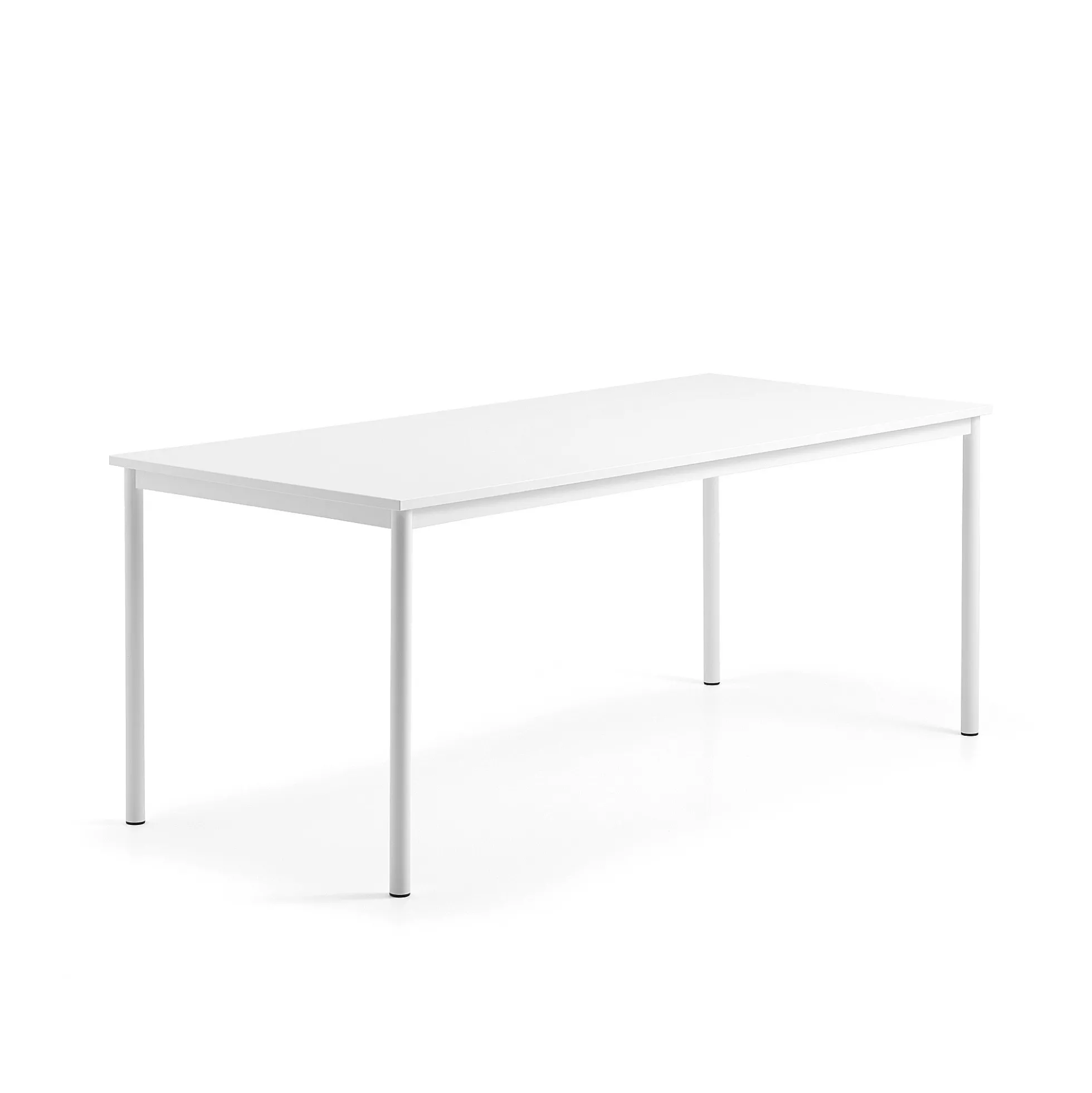 Pöytä BORÅS 1800x800x720 mm, valkotaulupöytälevy, valkoinen
