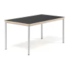 Pöytä BURÅS 1520x800 mm, musta, hopeanharmaa