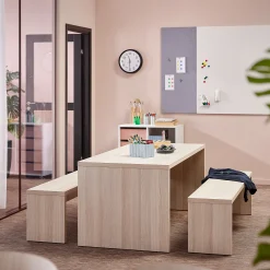 Pöytä CONNECT 1800x800x720 mm, saarni