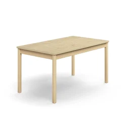 Pöytä DECIBEL 1400x800x720 mm, beige linoleumi, koivu