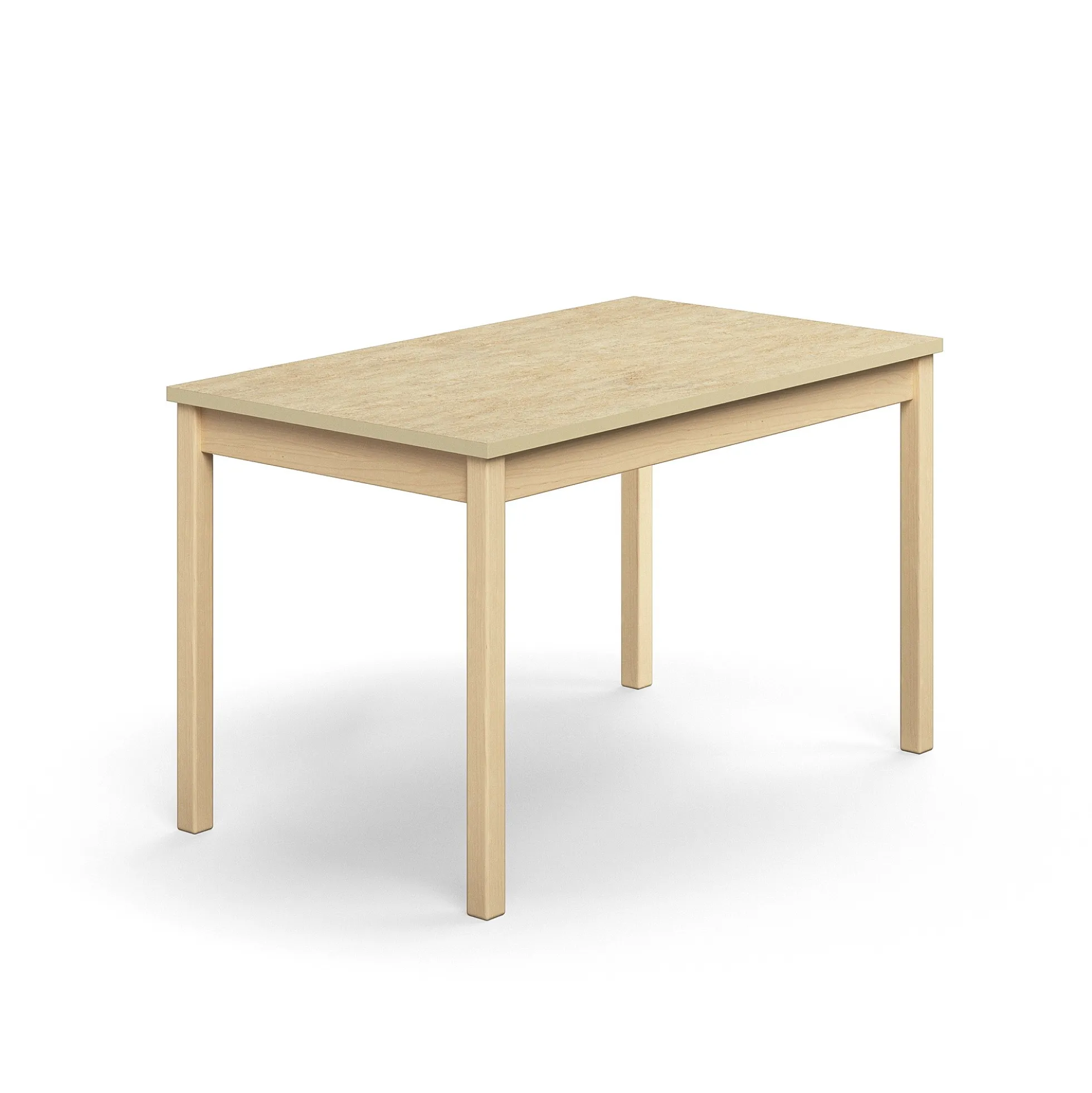 Pöytä DECIBEL 1200x700x720 mm, beige linoleumi, koivu