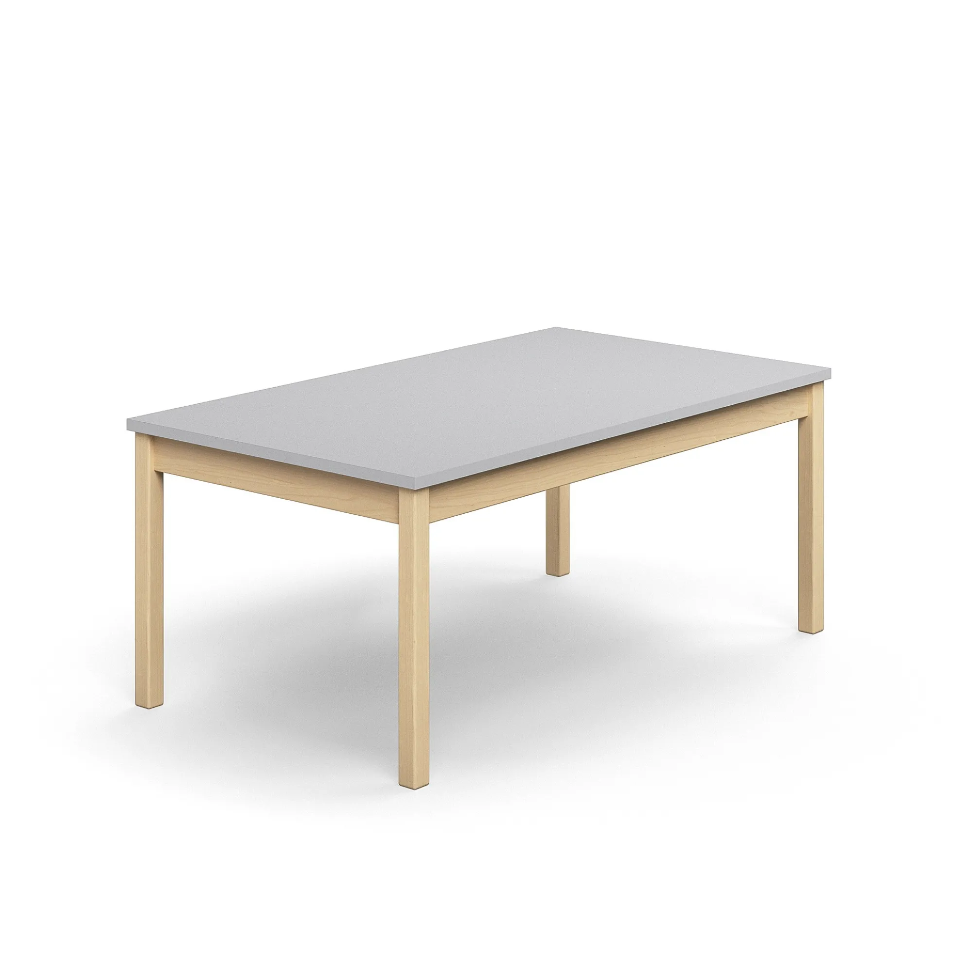 Pöytä DECIBEL 1400x800x590 mm, ääntä vaimentava korkeapainelaminaatti HPL, harmaa