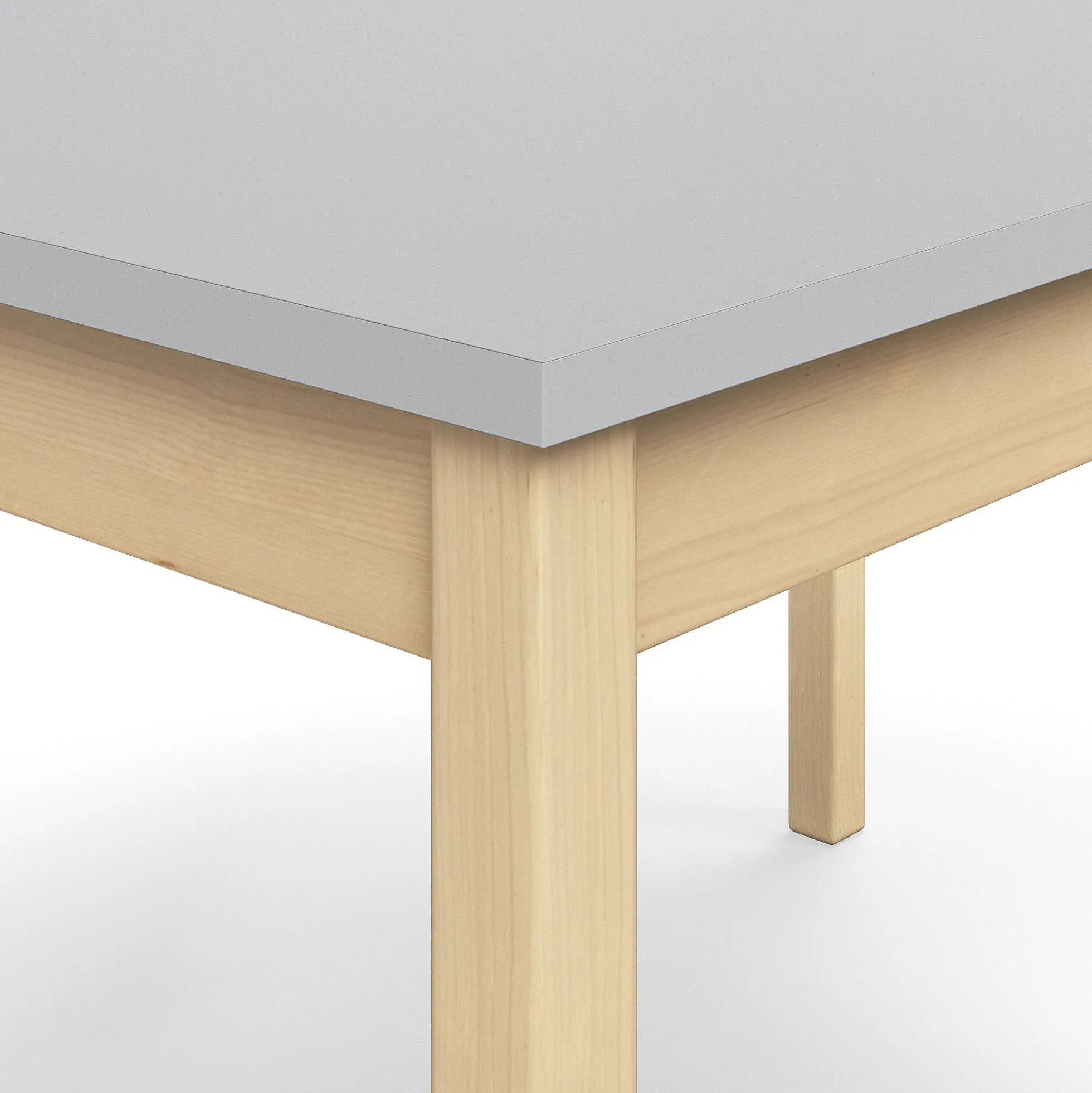 Pöytä DECIBEL 1400x700x720 mm, ääntä vaimentava korkeapainelaminaatti HPL, harmaa