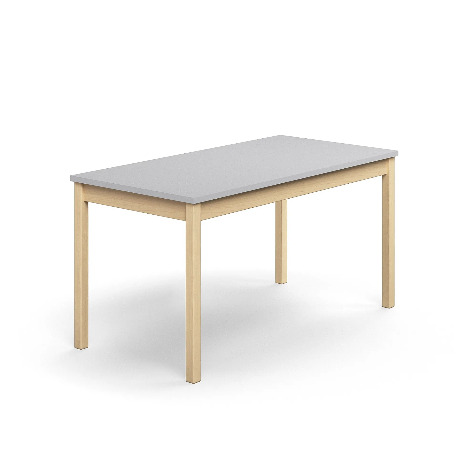 Pöytä DECIBEL 1400x700x720 mm, ääntä vaimentava korkeapainelaminaatti HPL, harmaa
