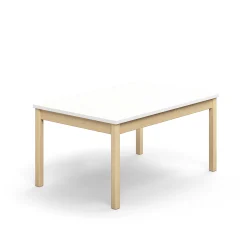 Pöytä DECIBEL 1200x800x590 mm, ääntä vaimentava korkeapainelaminaatti HPL, valkoinen