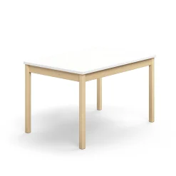 Pöytä DECIBEL 1200x800x720 mm, ääntä vaimentava korkeapainelaminaatti HPL, valkoinen