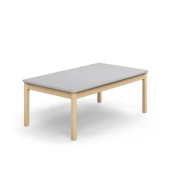 Pöytä DECIBEL 1400x800x530 mm, ääntä vaimentava korkeapainelaminaatti HPL, harmaa