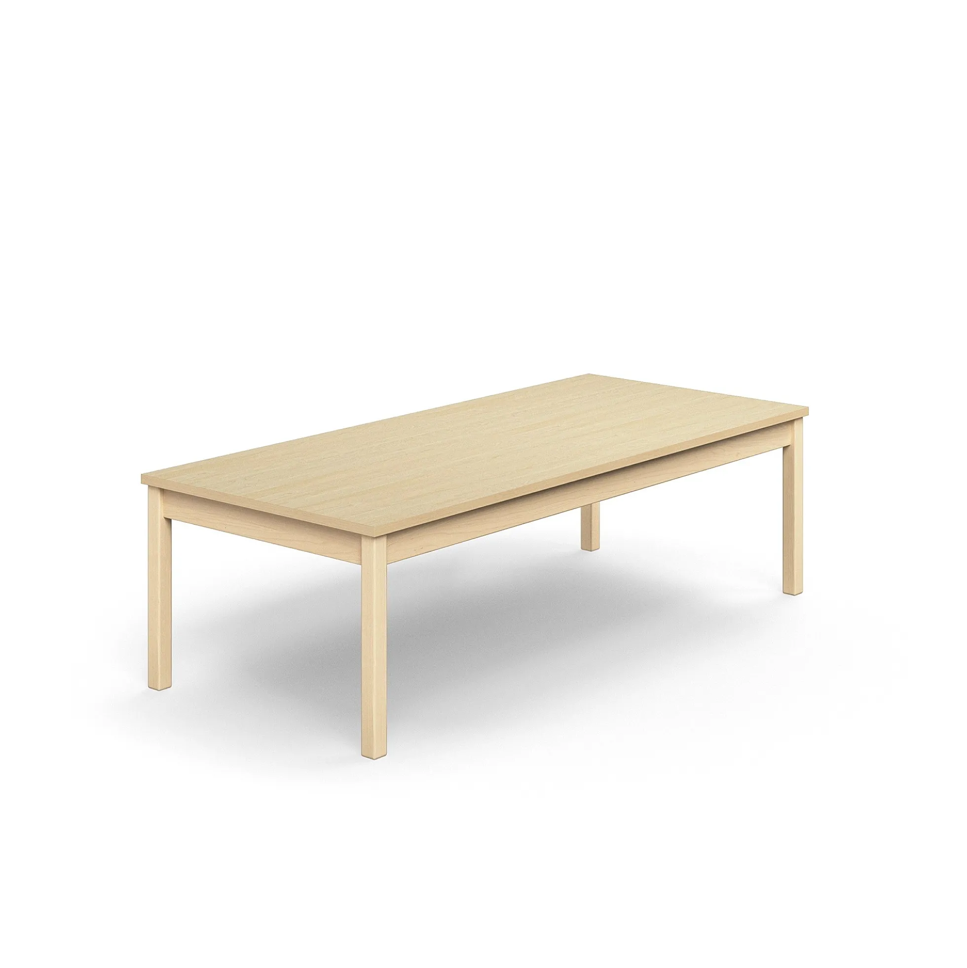 Pöytä DECIBEL 1800x800x530 mm, ääntä vaimentava korkeapainelaminaatti HPL, koivu