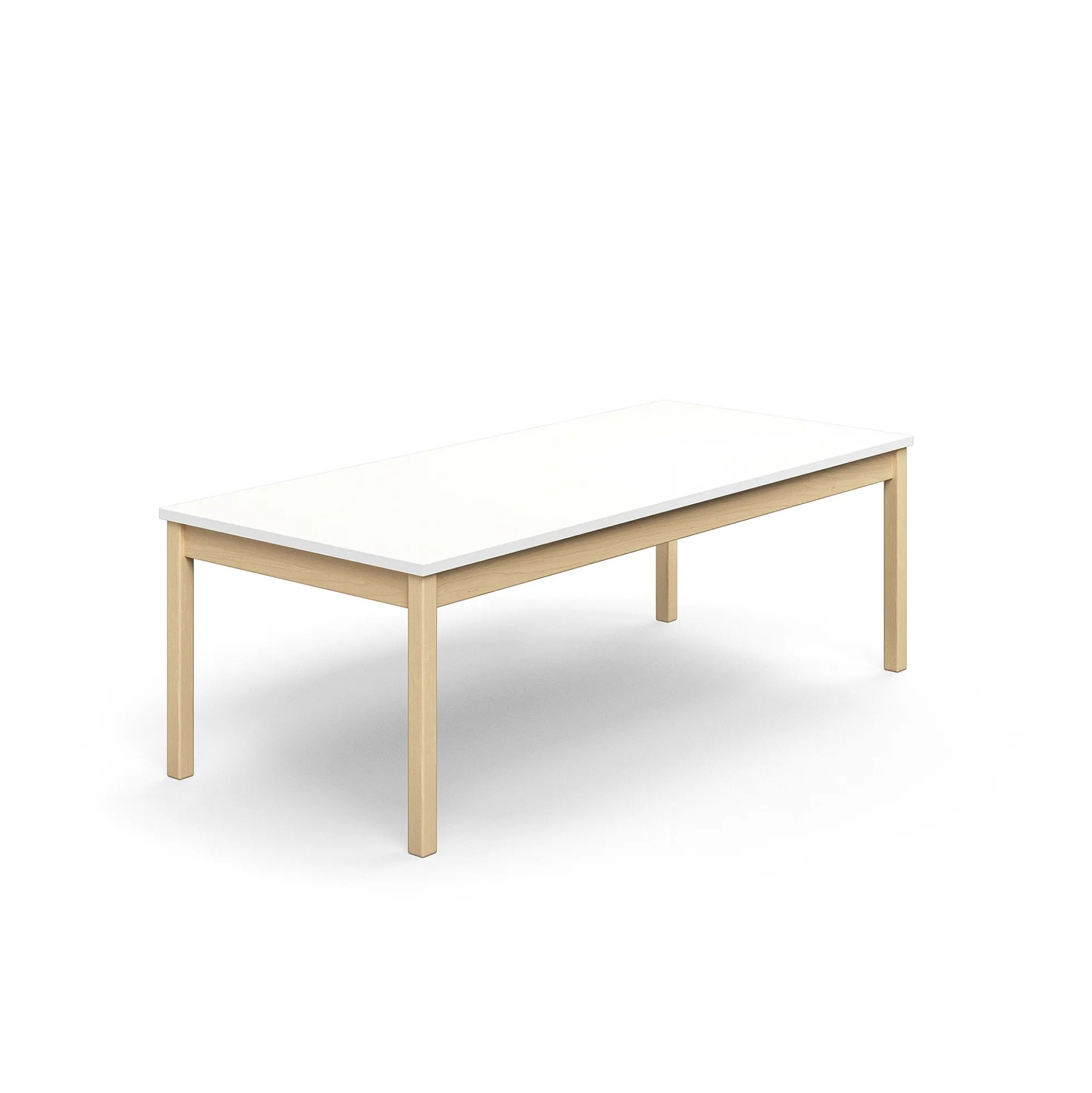 Pöytä DECIBEL 1800x800x590 mm, ääntä vaimentava korkeapainelaminaatti HPL, valkoinen