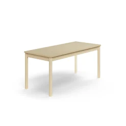 Pöytä DECIBEL 1600x700x720 mm, ääntä vaimentava korkeapainelaminaatti, koivu