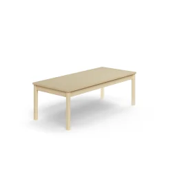 Pöytä DECIBEL 1600x700x530 mm, ääntä vaimentava korkeapainelaminaatti, koivu