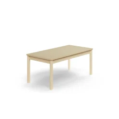 Pöytä DECIBEL 1400x700x590 mm, ääntä vaimentava korkeapainelaminaatti, koivu