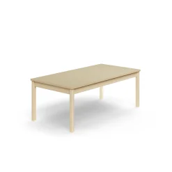 Pöytä DECIBEL 1600x800x590 mm, ääntä vaimentava korkeapainelaminaatti, koivu